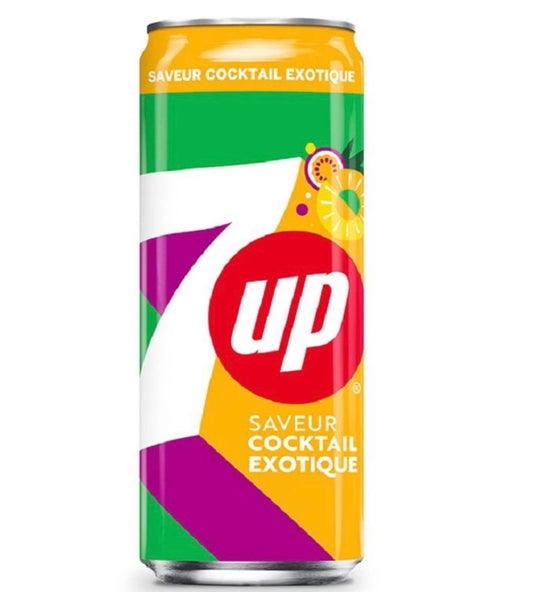 7up tropical 24x33cl