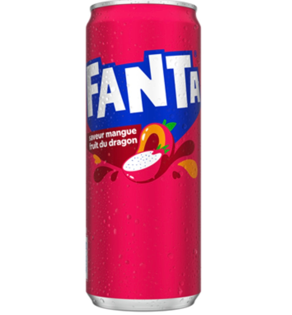 Fanta fruit du dragon 24x33cl