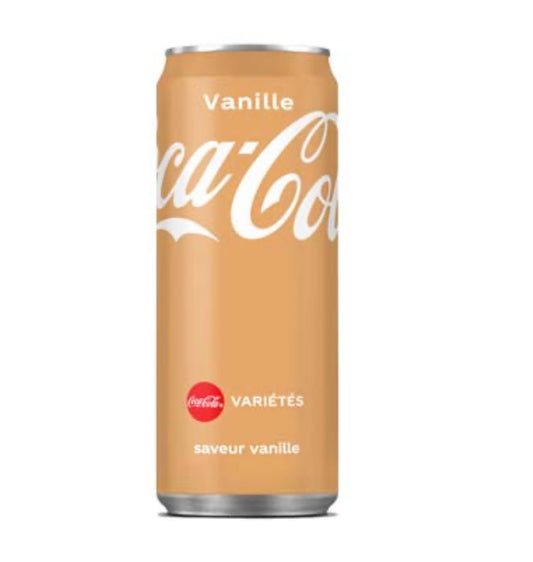 Coca cola vanille 24x33cl