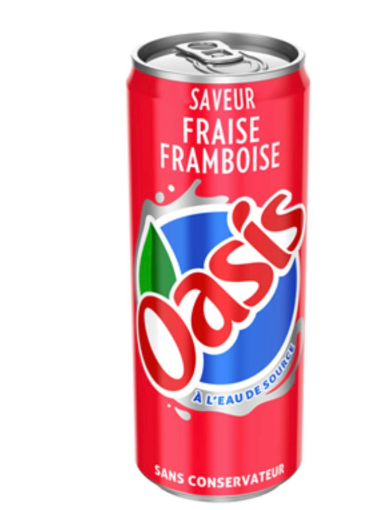 Oasis Fraise framboise 24x33cl